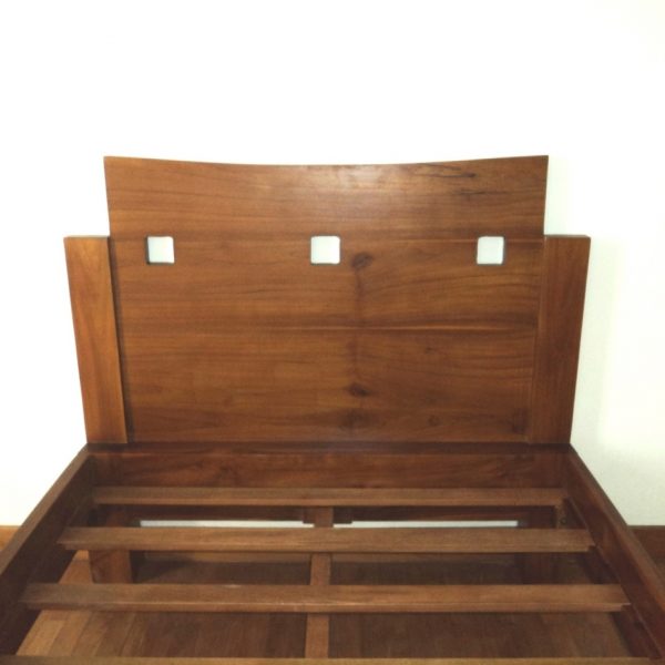 Constanza Teak Single Bed Frame - Image 3