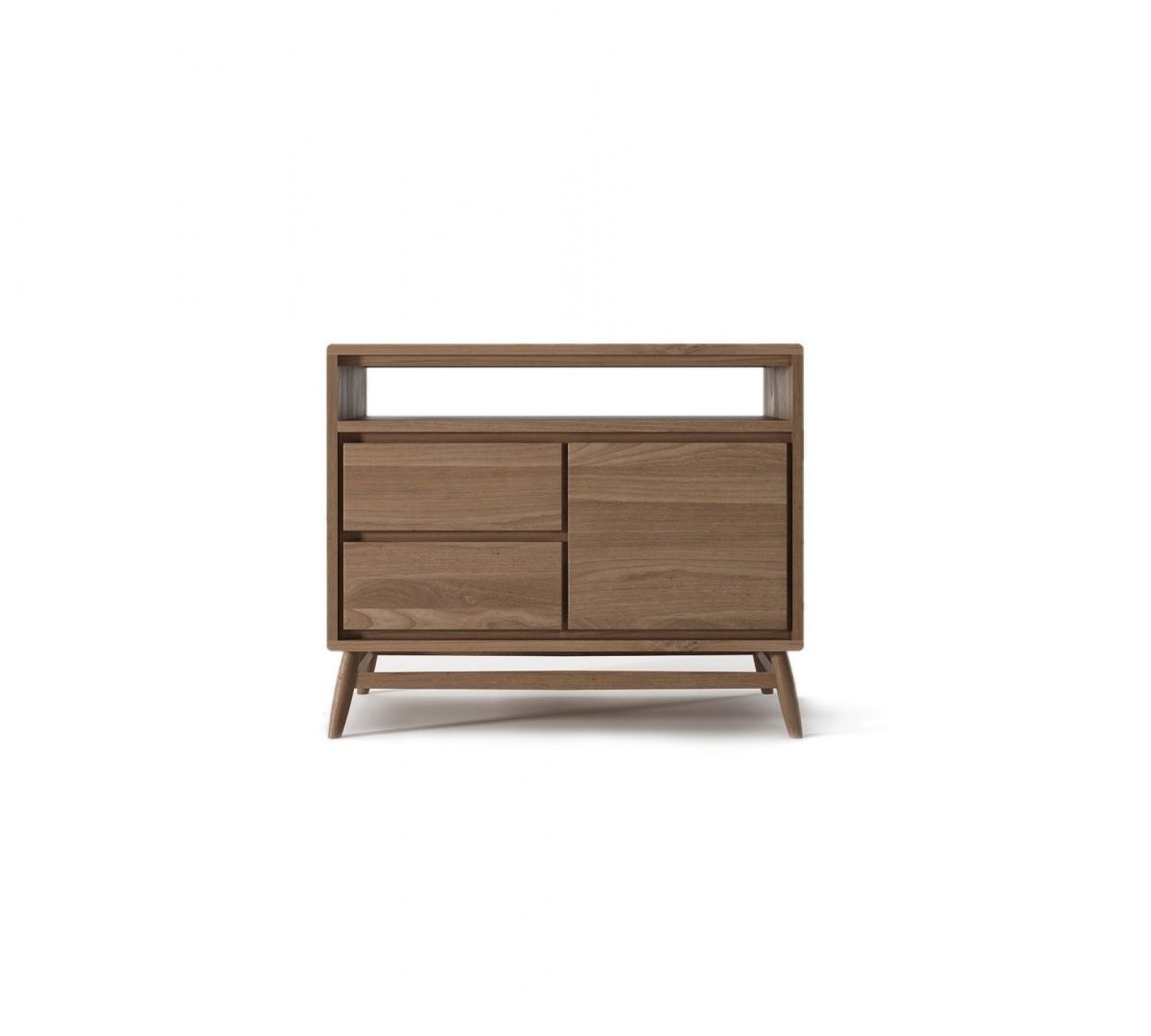 Crown Teakwood Scandinavian Cabinet - Image 1