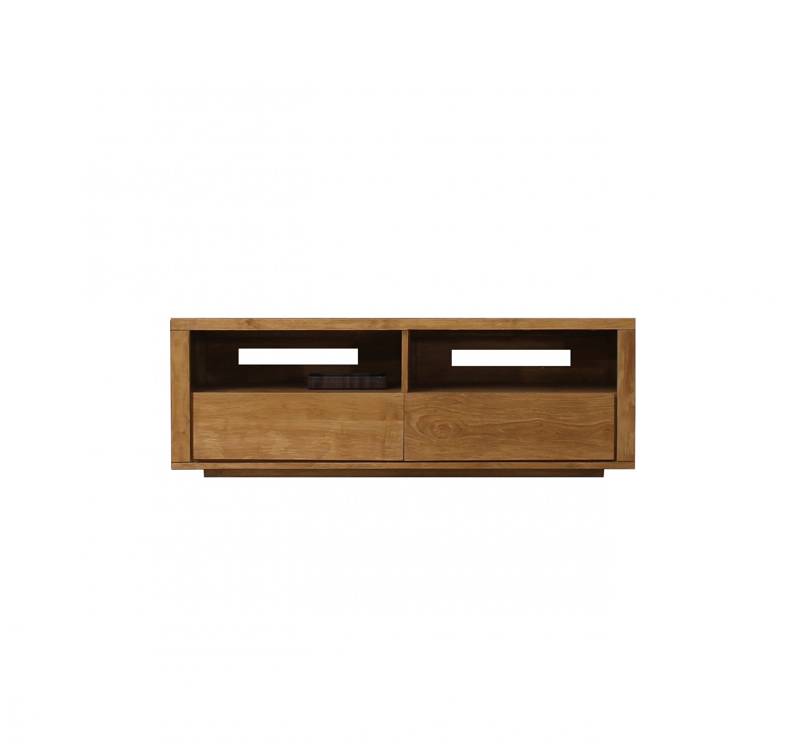 Low Teak wood TV console_Teak furniture manufacturer Dana Teak TV Cabinet Low - Image 1