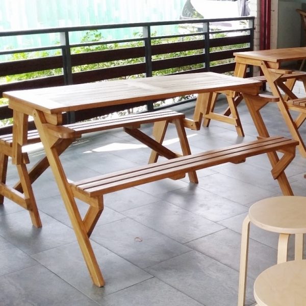 Alfredo Teak Magic Bench - Image 3