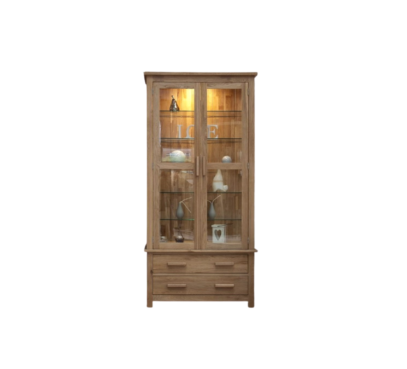 Teak_Display-Cabinet_with_Glass_Doors_Teak_Display_Cabinet_Petaling_Jaya_teak_Custom_Made_-_Copy Parvez Teak Display Cabinet with Doors - Image 1