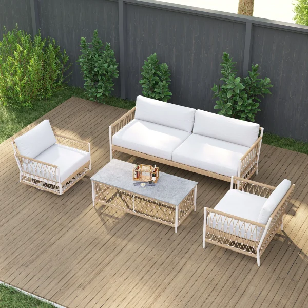 Rope Coffee Table -Lily - Image 3