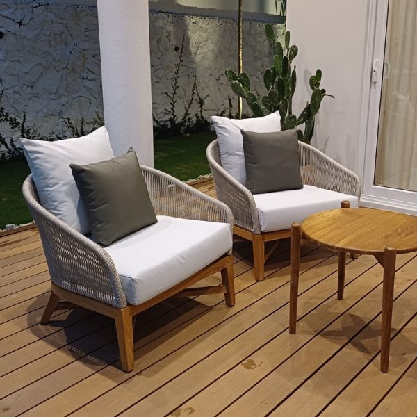 Cristal Rope Sofa Single Seater - Image 5