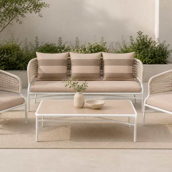 Palmer Rope single Seater Sofa - Image 4