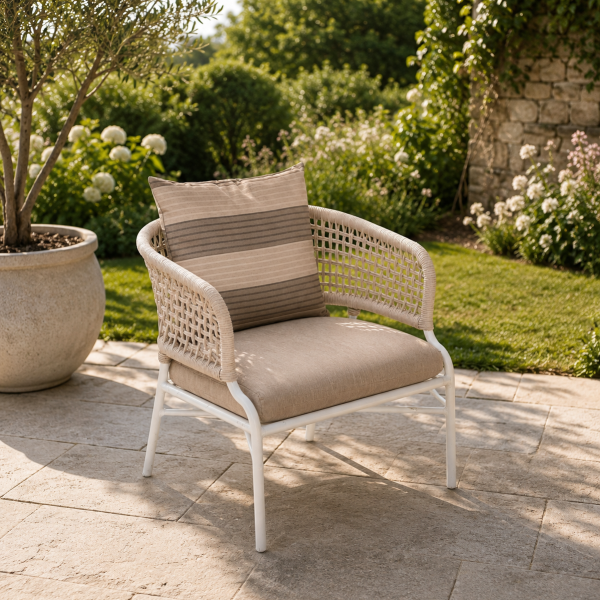 Palmer Rope single Seater Sofa - Image 2