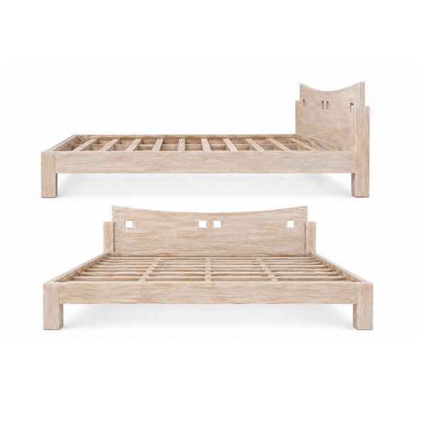 Costanza Teak King Bed - Image 3