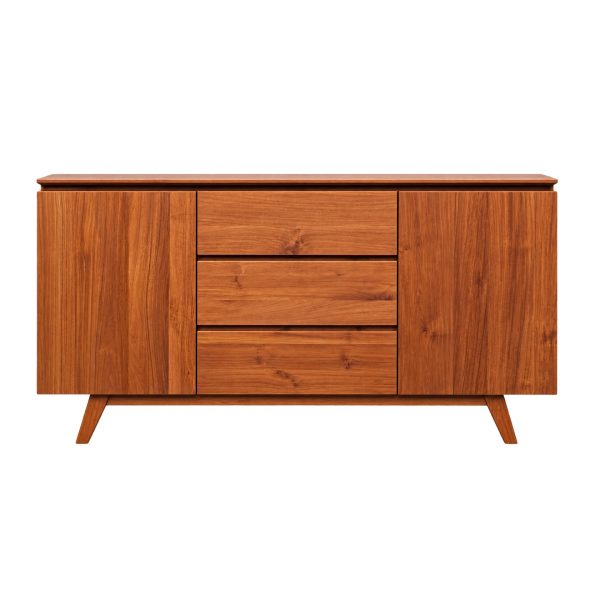 MARLOWE 2-Door 3-Drawer Sideboard Cabinet - Image 2