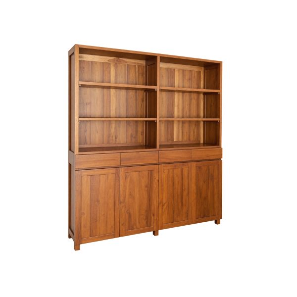 Teak storage cabinet with drawers and lower cupboards Selangor